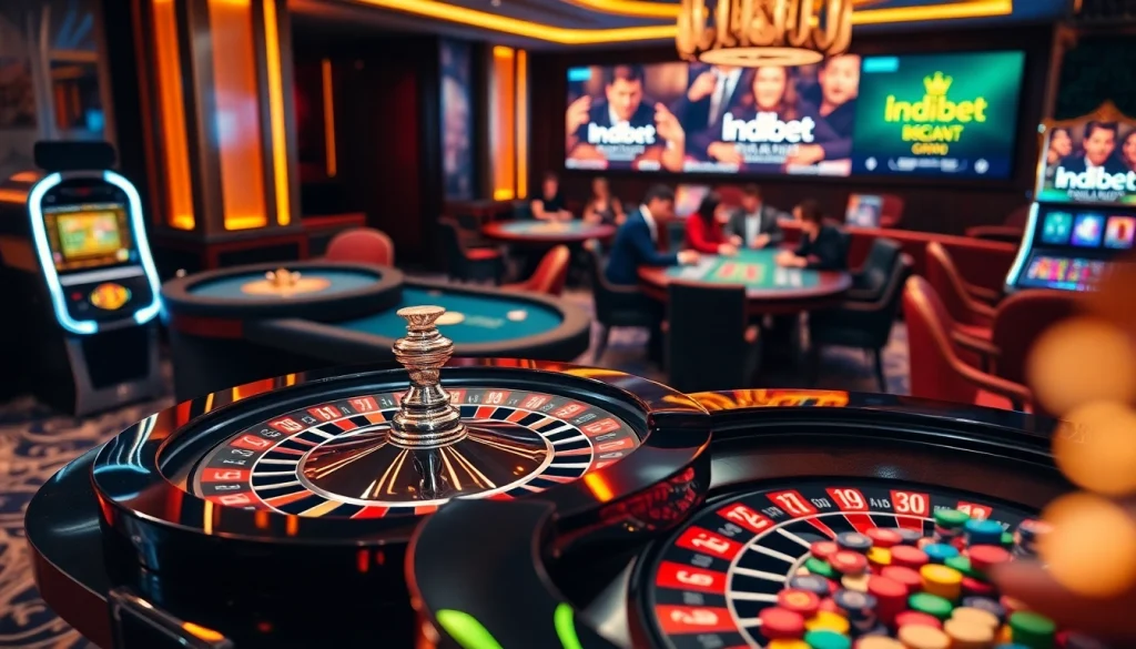 Experience the excitement of indibet game with thrilling roulette and engaging casino activities.