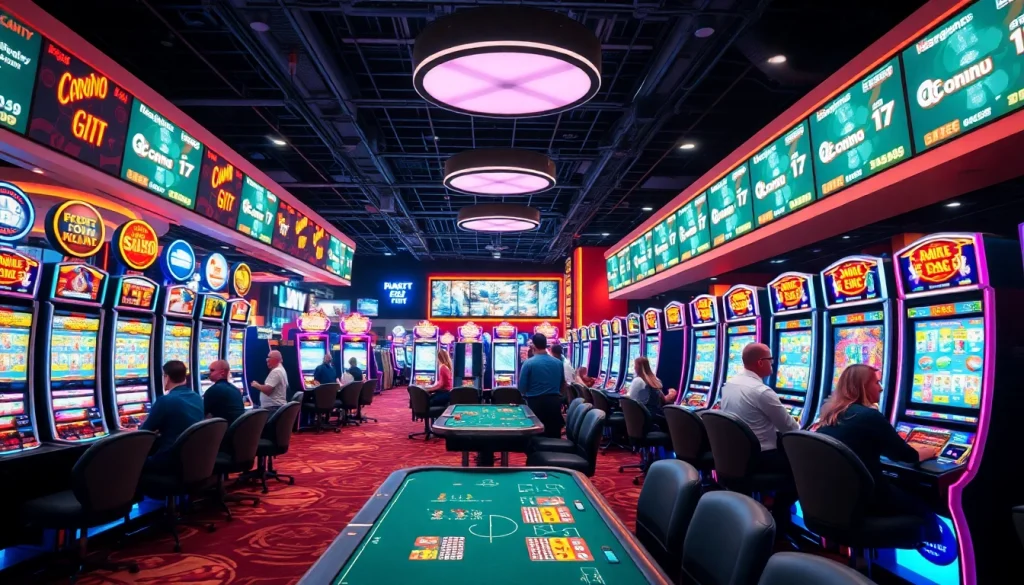 Experience the excitement at the best online casinos Manitoba with vibrant gaming scenes.