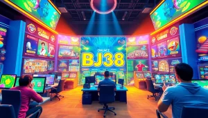 Experience the thrilling gaming world at BJ38, featuring vibrant 3D games and interactive betting.