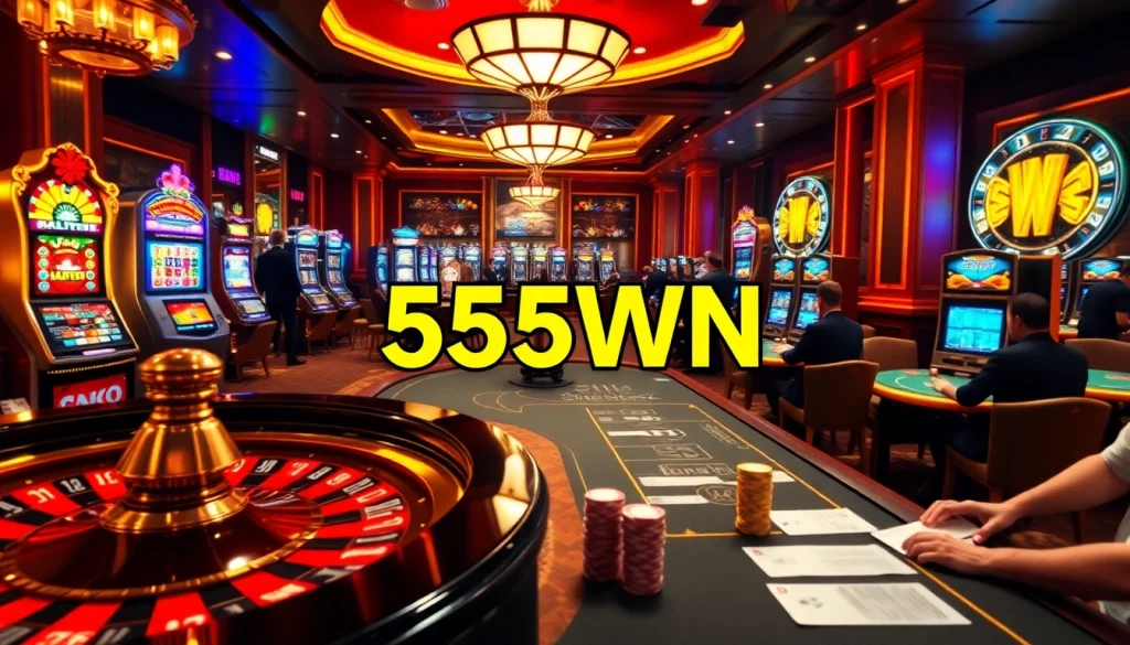Experience the thrill of winning big with 555 win at luxurious casino tables filled with excitement.