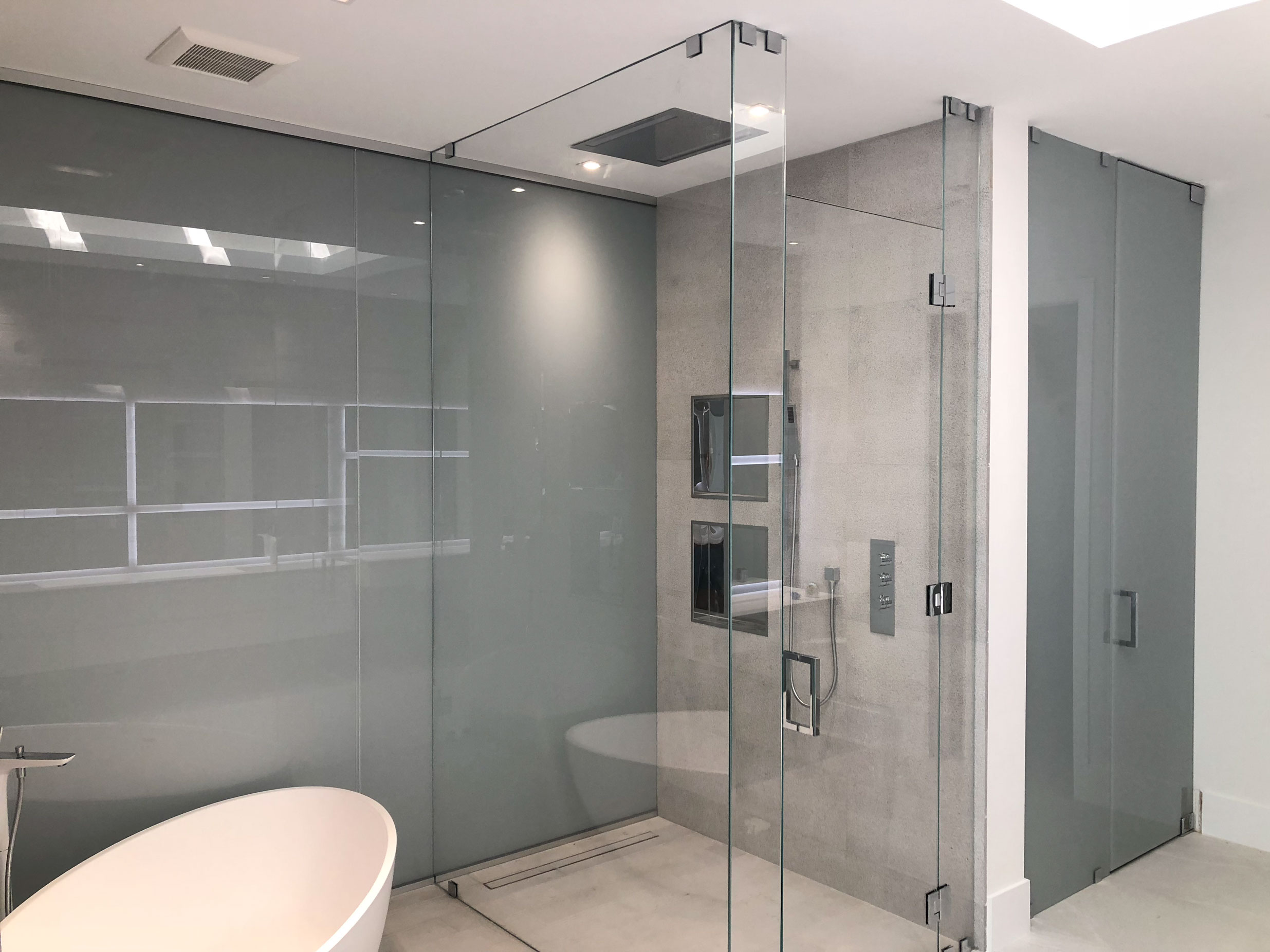 Enhance Your Shower Area with a Black Frame Shower Screen