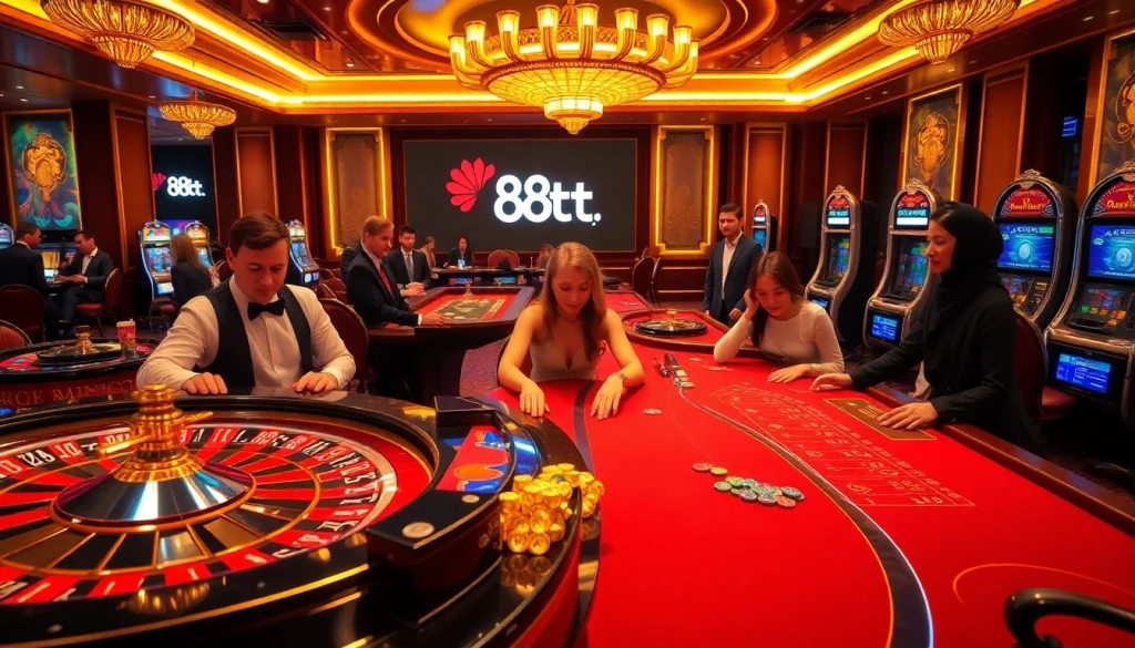 Experience thrilling gaming action at https://88t.art/ with roulette and poker excitement.