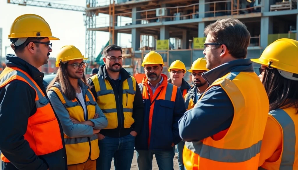 Enhance your knowledge with construction safety training Colorado, featuring diverse workers in a professional session.