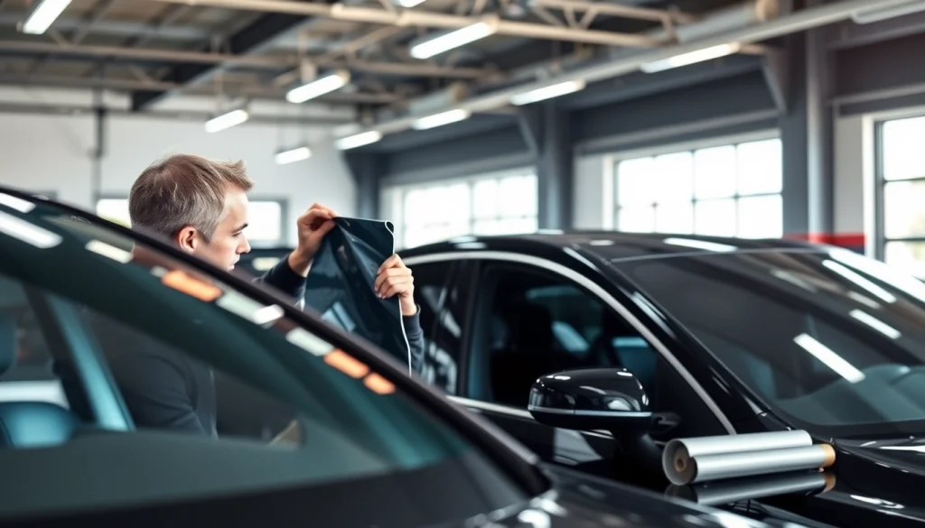 Apply window tint near me for enhanced privacy and protection in stylish vehicles.