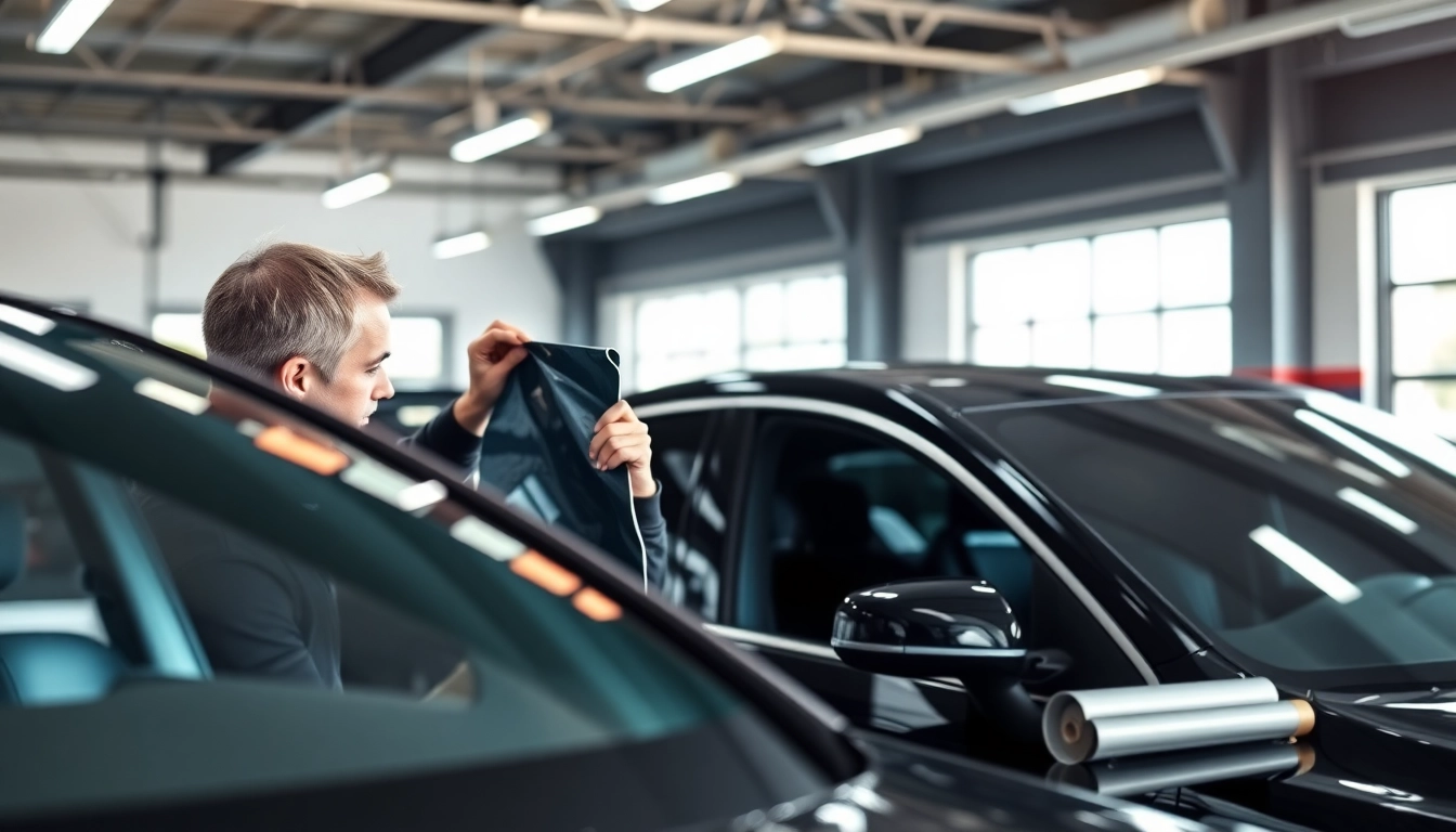 Apply window tint near me for enhanced privacy and protection in stylish vehicles.