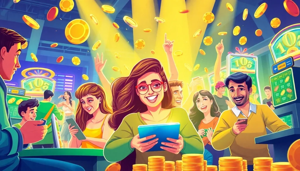 Mostbet pulsuz oynamaq sahəsində oyunçuların əyləncəli anlarını canlandıran dinamik təsvir.