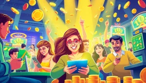 Mostbet pulsuz oynamaq sahəsində oyunçuların əyləncəli anlarını canlandıran dinamik təsvir.