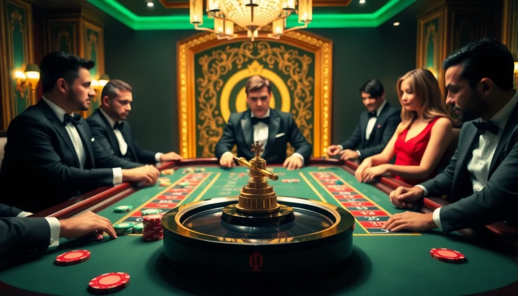 The official hidden wiki guides players in a high-stakes casino atmosphere with roulette and poker action.