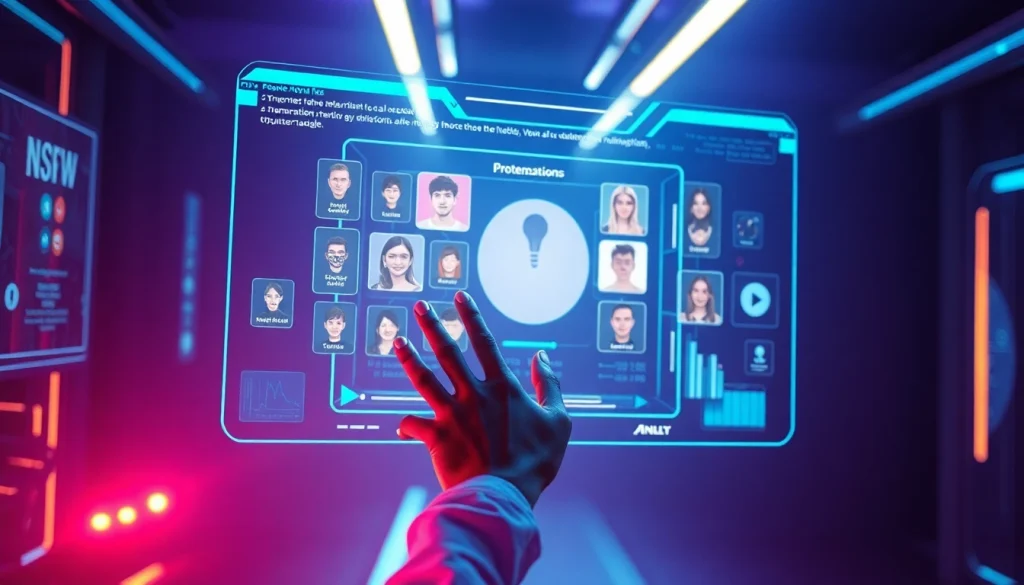 Discovering innovative nsfw ai platforms with a futuristic user interface