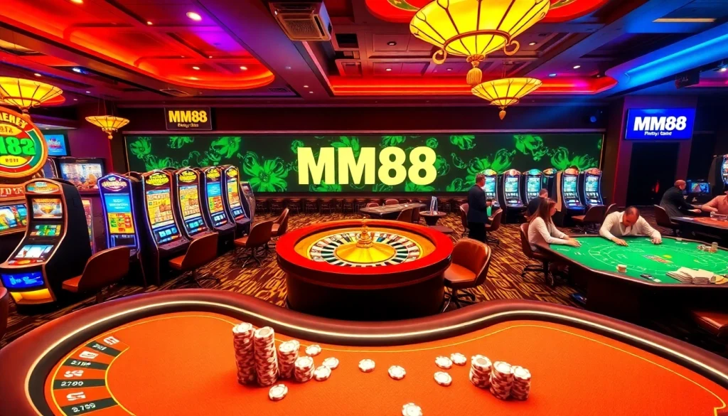 Experience the thrill of kjc mm88 with vibrant gambling options and engaging atmosphere.