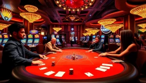 Haywin offers exciting gaming opportunities with tables for poker and roulette.