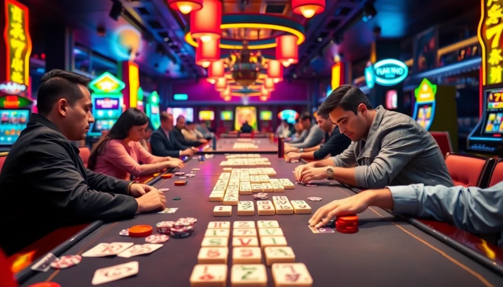 A player winning at Mahjong Ways 2, showcasing colorful tiles and exciting gameplay in an engaging casino environment.