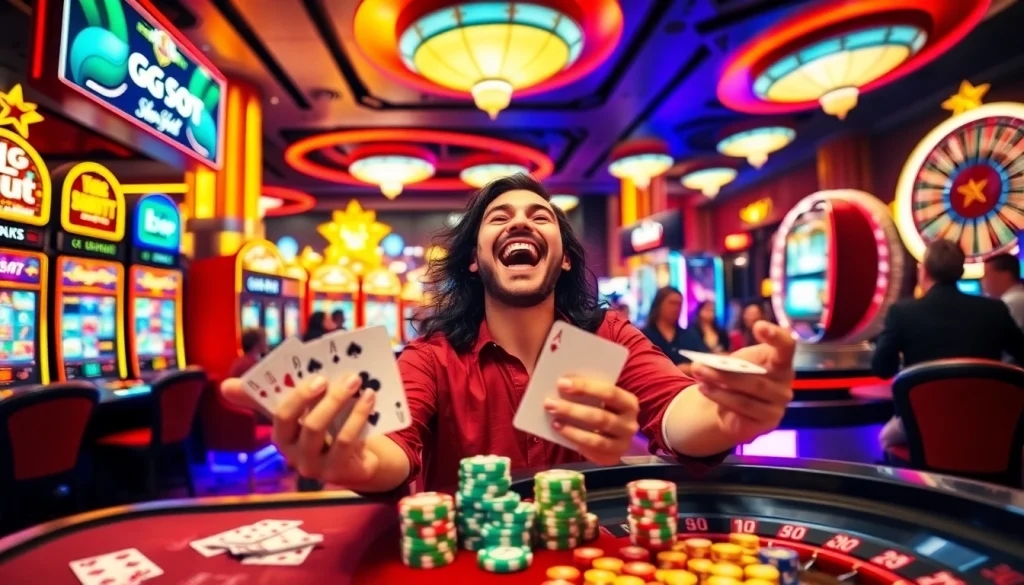 Experience the excitement of jamuslot alternatif with vibrant slot machines and winning moments.