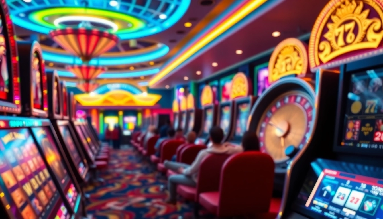 Experience the thrill of winning at new 77 slot machines in a luxurious casino setting.