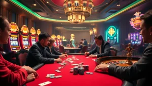 Experience the thrilling gameplay at situs aresgacor with vibrant poker and roulette tables.