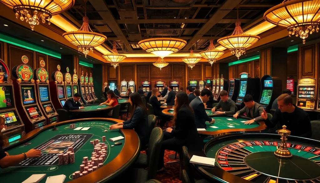 Vivez l'adrénaline du jeu au meilleur casino en ligne avec des tables éblouissantes et des machines interactives.