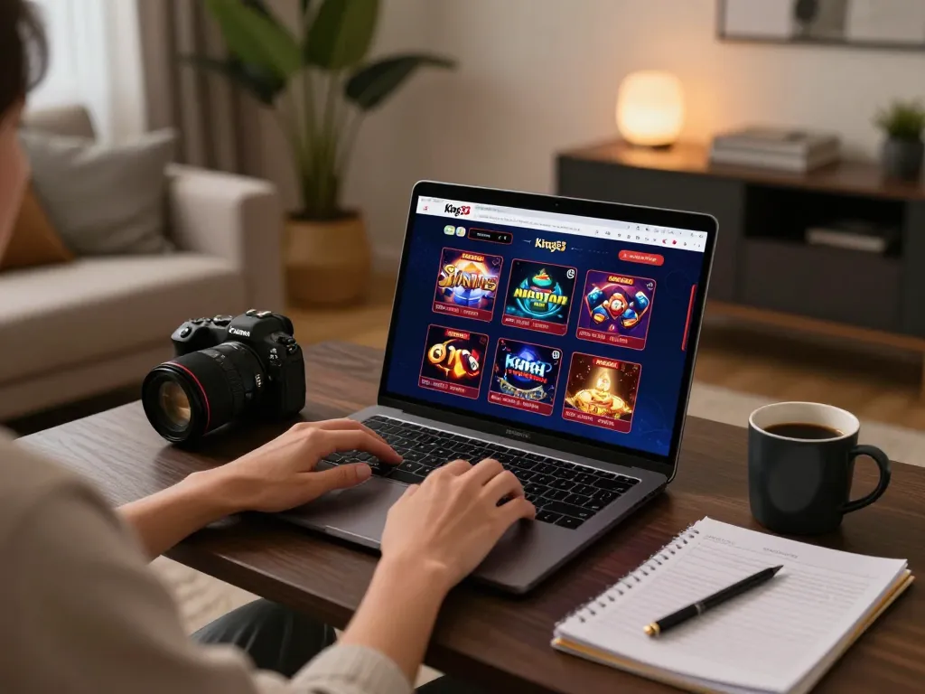 Engaging in online gaming at King33 to enjoy casino action from home