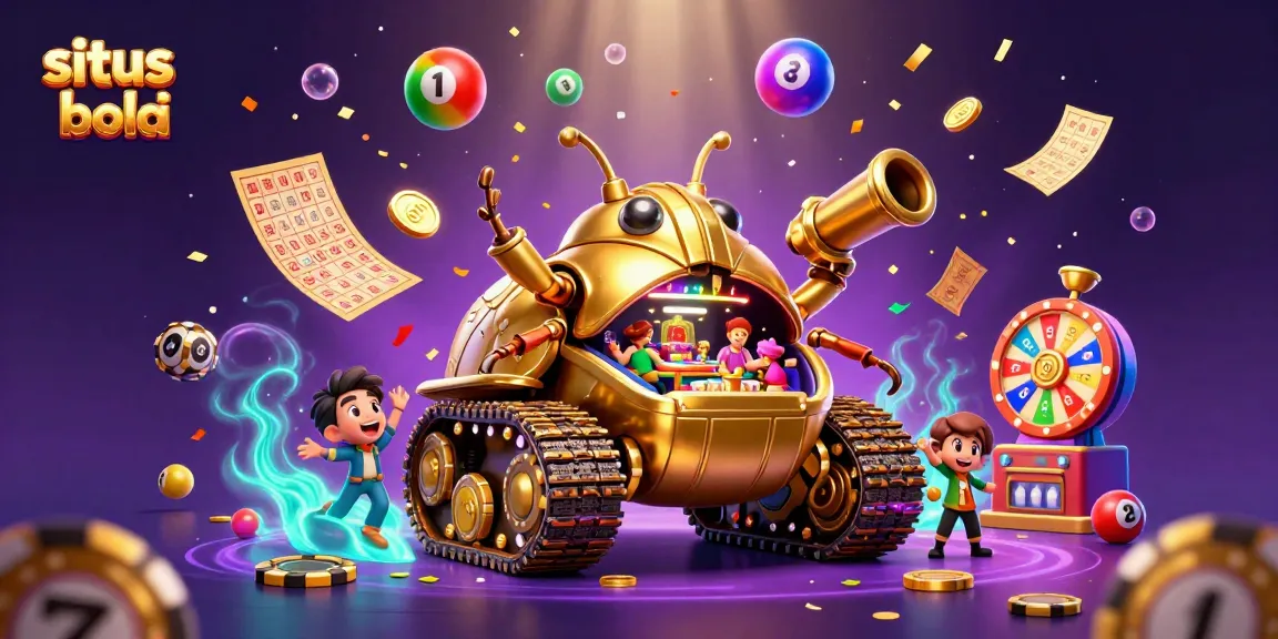 Engage in thrilling action at situs judi bola with a vibrant, lively digital casino scene.